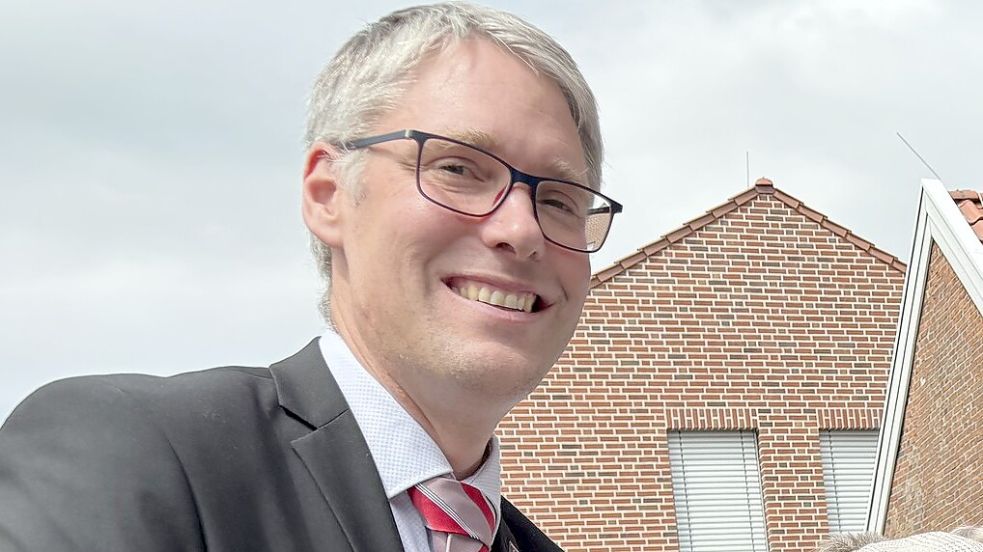 Bürgermeister Heiko Abbas (CDU) ist bislang der einzige Kandidat für die Bürgermeisterwahl, der sich öffentlich erklärt hat. Foto: Oliver Bär/Archiv