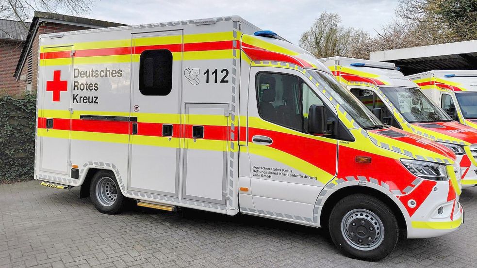 So sehen die neuen Fahrzeuge des DRK-Rettungsdienstes im Landkreis Leer aus. Foto: Lisa Siegler