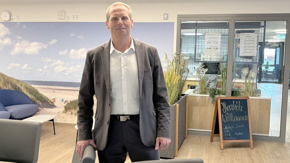 Stephan Rogosik ist Geschäftsführer des Wittmunder Krankenhauses. Foto: Susanne Ullrich