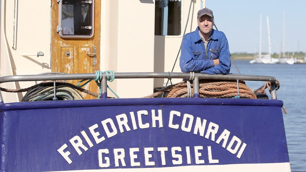 Gerold Conradi aus Greetsiel ist 2. Vorsitzende des Verbands der Kleinen Hochsee- und Küstenfischerei im Landesfischereiverband Weser-Ems. Foto: Archiv