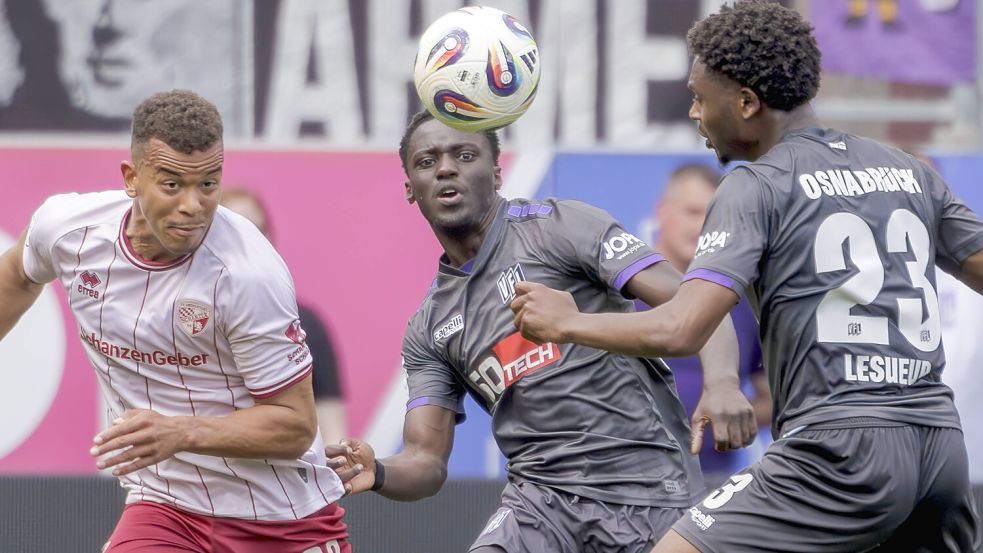 Erzielte das Tor des Tages: VfL-Profi Ismail Badjie. Foto: IMAGO/Fotostand
