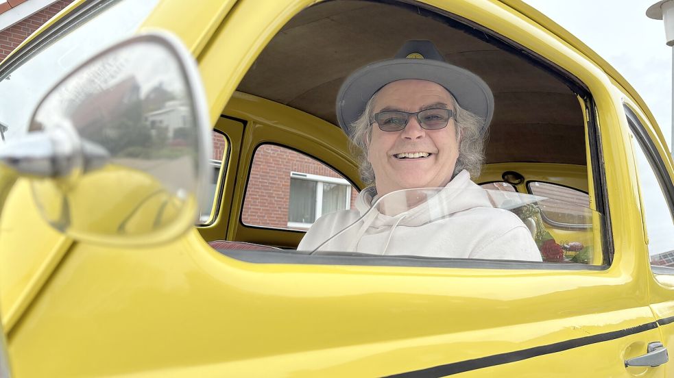 Ursprünglich hatte der Käfer nicht einmal Seitenspiegel. Diese wurden, wie so vieles, im Laufe von 75 Jahren nachgerüstet. Foto: Susanne Ullrich