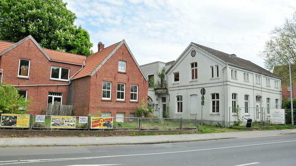 Die Genehmigung für den Bau eines Wohn- und Geschäftshauses an der Ecke Risiusstraße/Westerstraße liegt nach Informationen von Weeners Bürgermeister Heiko Abba ebenfalls bereits vor. Foto: Bodo Wolters