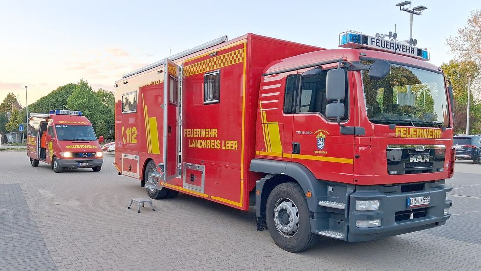 Mehrere Einsatzkräfte sind am Freitagabend im Rheiderland ausgerückt. Foto: Feuerwehr