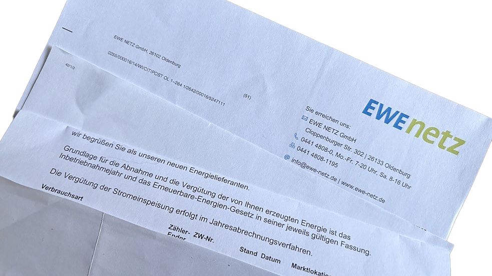 Den Großteil der Fälle von fehlender Einspeisevergütung hat EWE Netz abgearbeitet. Manche Fälle erweisen sich jedoch als so komplex, dass ihre Lösung noch auf sich warten lässt. Foto: Melanie Hanz