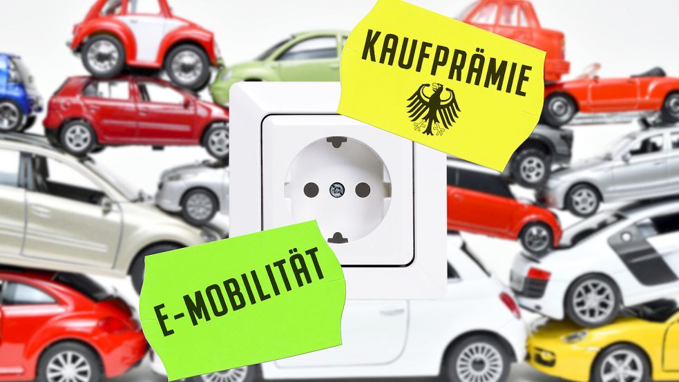 Eine gute Nachricht: Die Kaufprämie für E-Autos ist beschlossene Sache. Symbolfoto/Fotomontage: Christian Ohde/Imago