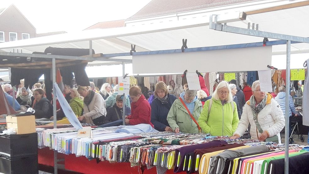In Aurich dreht sich alles um Stoffe. Foto: Stadt Aurich