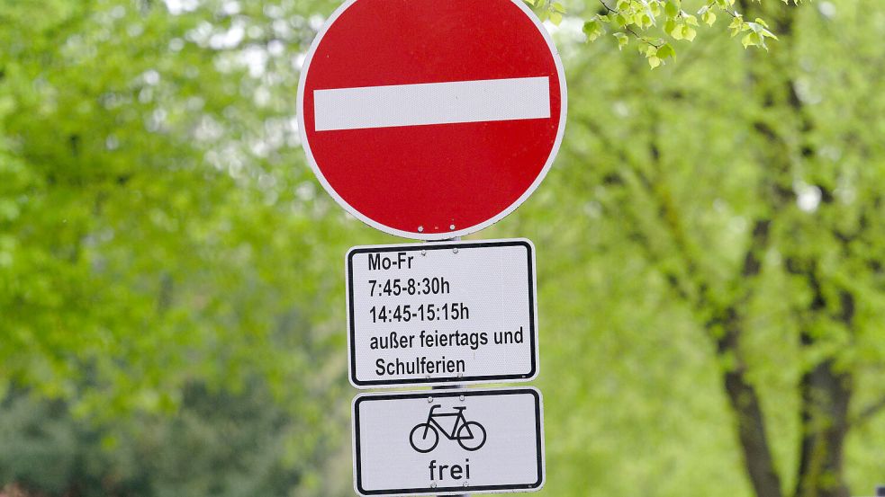 Ob es in Hesel bald eine Schulstraße gibt? Symbolbild: Henning Kaiser/dpa