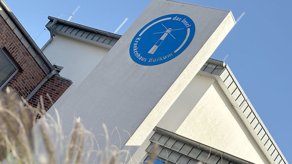 Das RVZ/MVZ ist in direkter Nachbarschaft des Borkumer Inselkrankenhauses geplant. Foto: Florian Ferber/Archiv