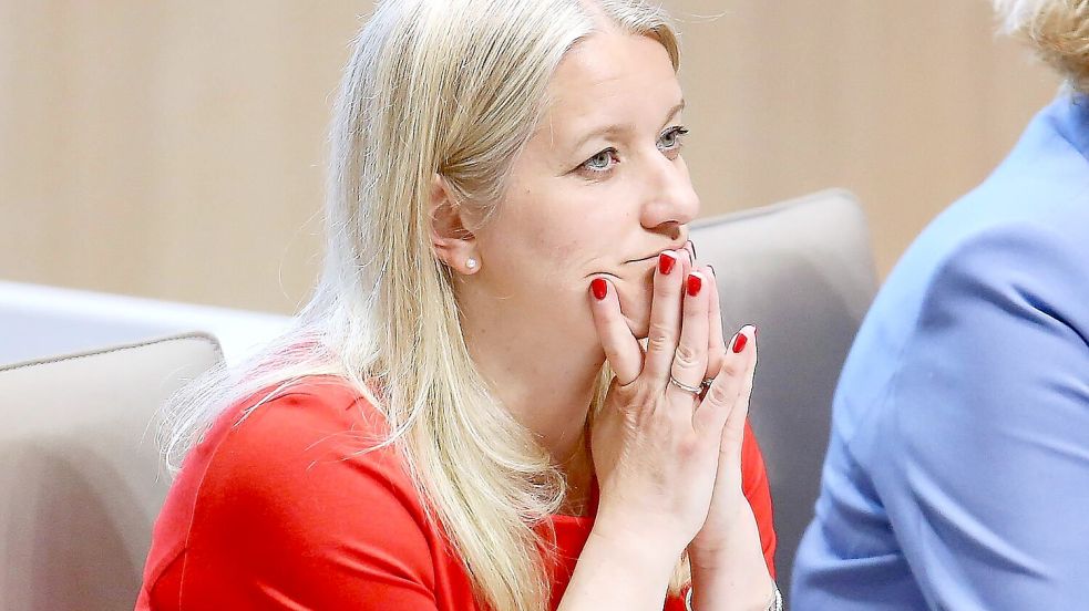 Informiert sie regelmäßig unvollständig? Die niedersächsische Justrizministerin Kathrin Wahlmann (SPD). Foto: IMAGO/dts Nachrichtenagentur