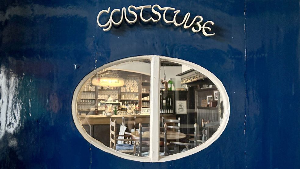Blick in die Gaststube des Gasthauses Oltmanns in Friedeburg. Foto: Imke Oltmanns