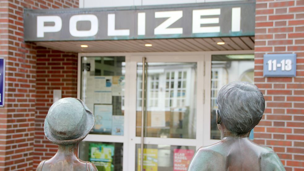 Die Polizeistation Borkum befindet sich in der Strandstraße 11. Foto: Florian Ferber/Archiv