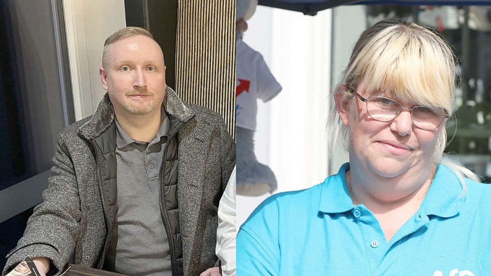 Harald (links) und Anke Kutscher dürfen erstmal nicht wieder in die AfD eintreten. Fotos: Rebecca Kresse/Claus Hock