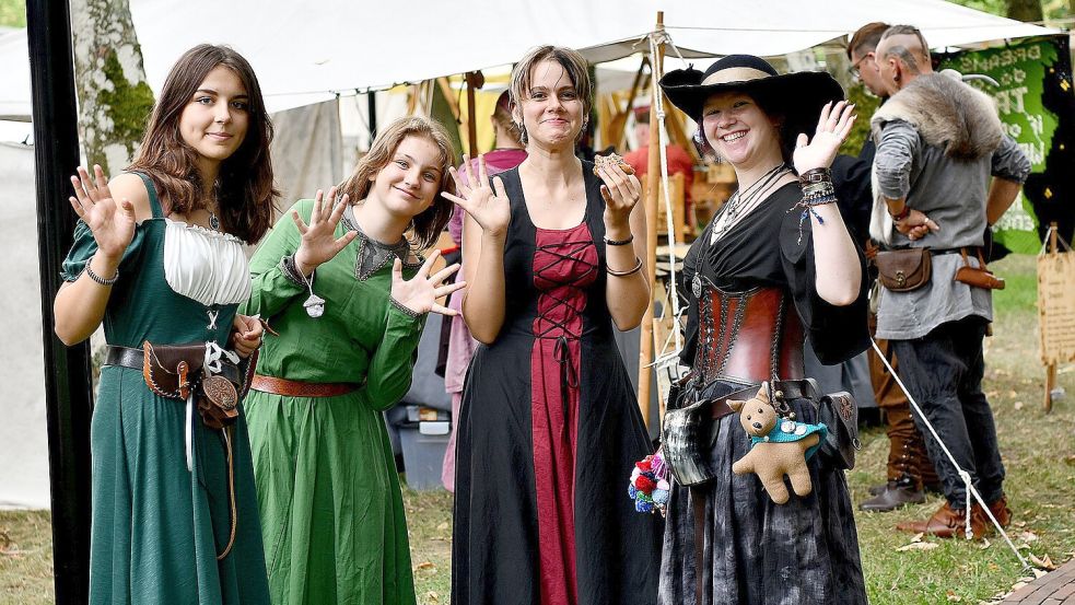 Die Villa Popken in Hesel wird zum Schauplatz eines Mittelalterfestes. Foto: Melchert Stromann