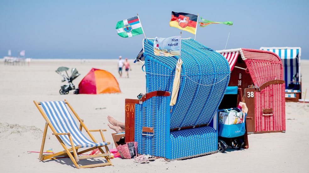 Borkum lebt vom Tourismus – aber sind irgendwann die Grenzen erreicht? Foto: Hauke-Christian Dittrich/dpa/Archiv