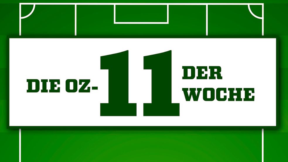 Zum dritten Mal in dieser Saison gibt es die „Elf der Woche“.