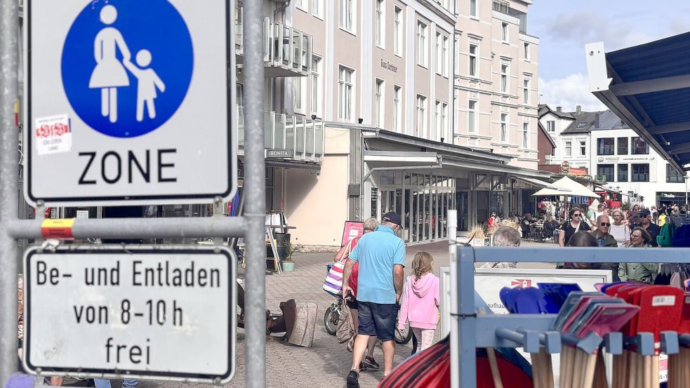 Die Bismarckstraße ist eine der zentralen Achsen im Kurviertel, die neu gestaltet werden soll. Foto: Florian Ferber