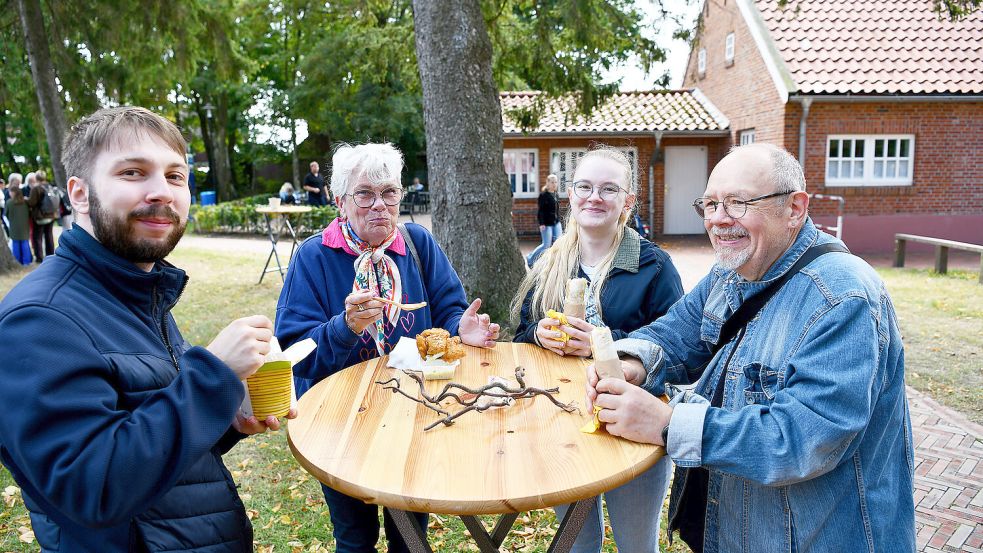 Im Park der Villa Popken gab es am Sonntag einiges zum Probieren. Foto: Melchert Stromann