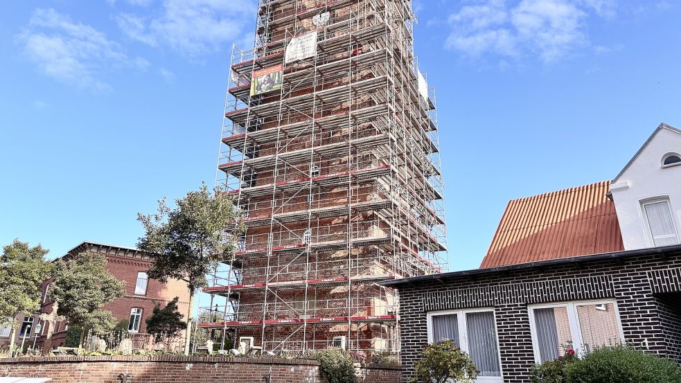 Am 26. September 2026 wird Borkums Alter Leuchtturm 450 Jahre alt. Foto: Florian Ferber