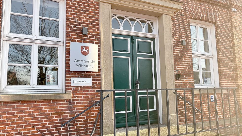 Das Amtsgericht Wittmund am Marktplatz. Foto: Imke Oltmanns