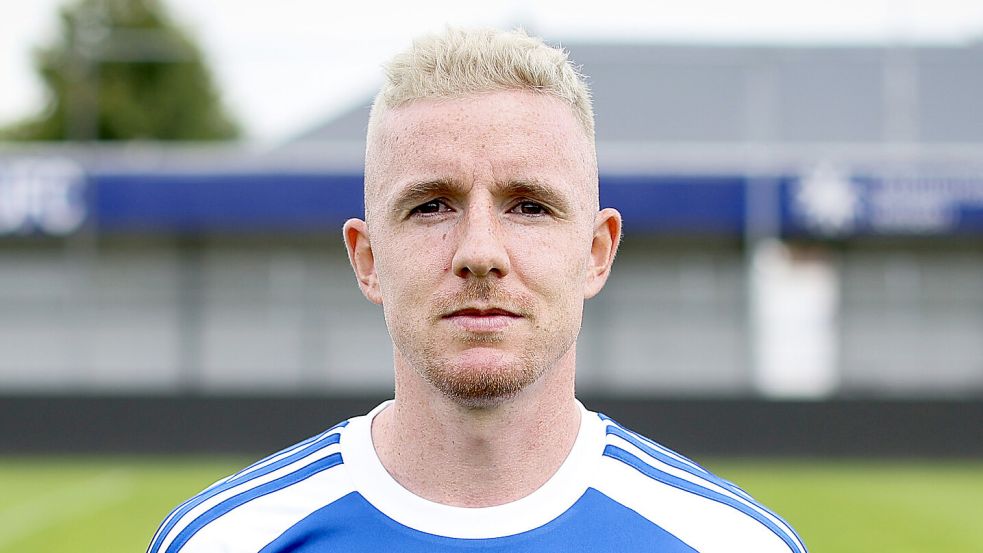 Neuzugang Tobias Steffen wird erstmals in Pewsum für den TuS auflaufen. Foto: Doden
