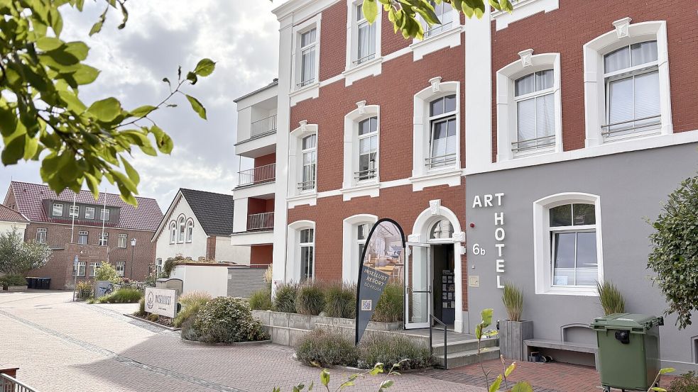 Das Arthotel Bakker ist in der Neuen Straße zu finden. Foto: Florian Ferber