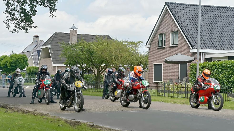 Rund 80 Motorräder werden beim Rennen am Sonntag in Schirum zu sehen sein. Foto: privat
