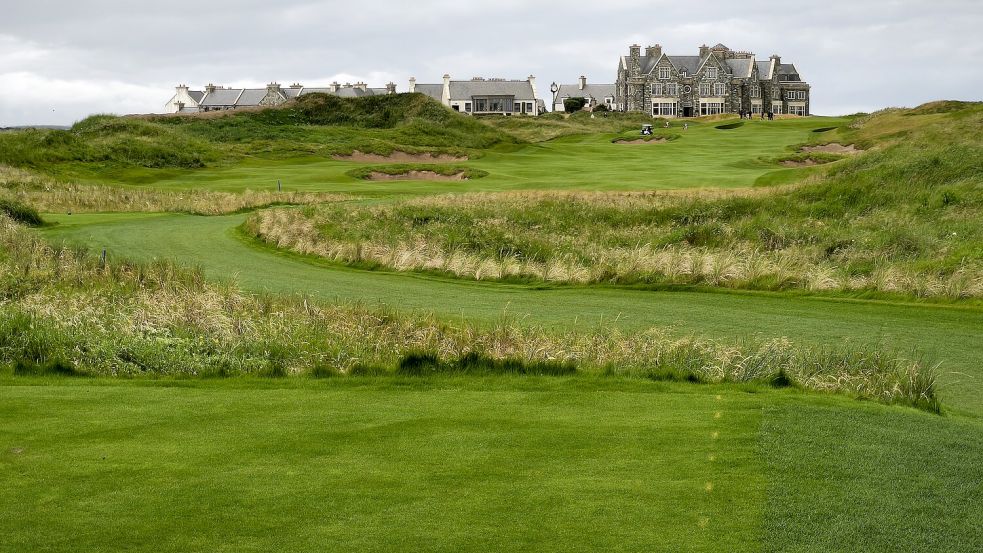 Auf dem Doonbeg-Linkscourse finden in diesem Jahr die Irish Open statt. Foto: Dietmar Welle