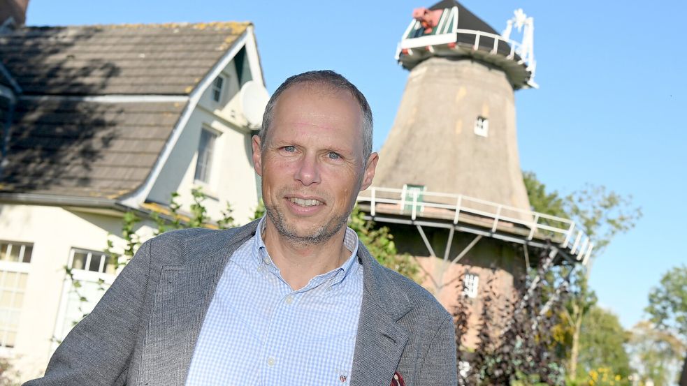 Jan Hillebrand übernimmt am 1. November 2026 das Bürgermeisteramt in der Krummhörn. Foto: Heinz Wagenaar