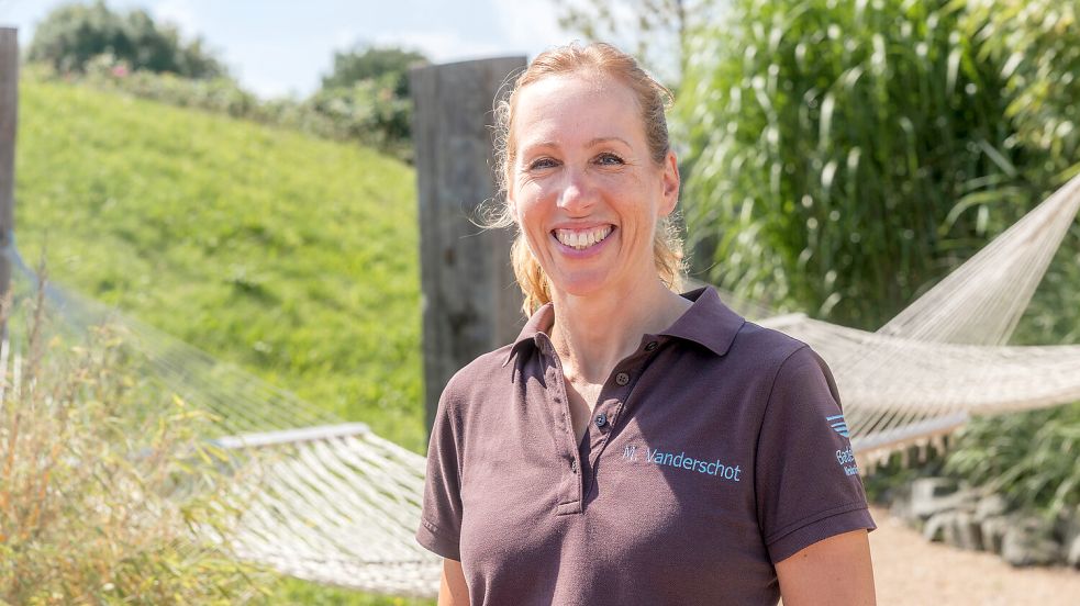 Melanie Vanderschot leitet das Badewerk in Neuharlingersiel. Foto: Kurverein Neuharlingersiel e.V.