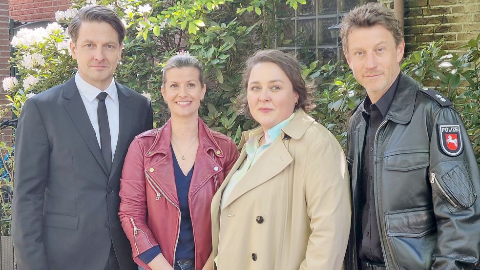 Dreharbeiten laufen Die „Friesland“Schauspieler sind wieder in Leer